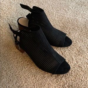 Loft Black heeled sandals